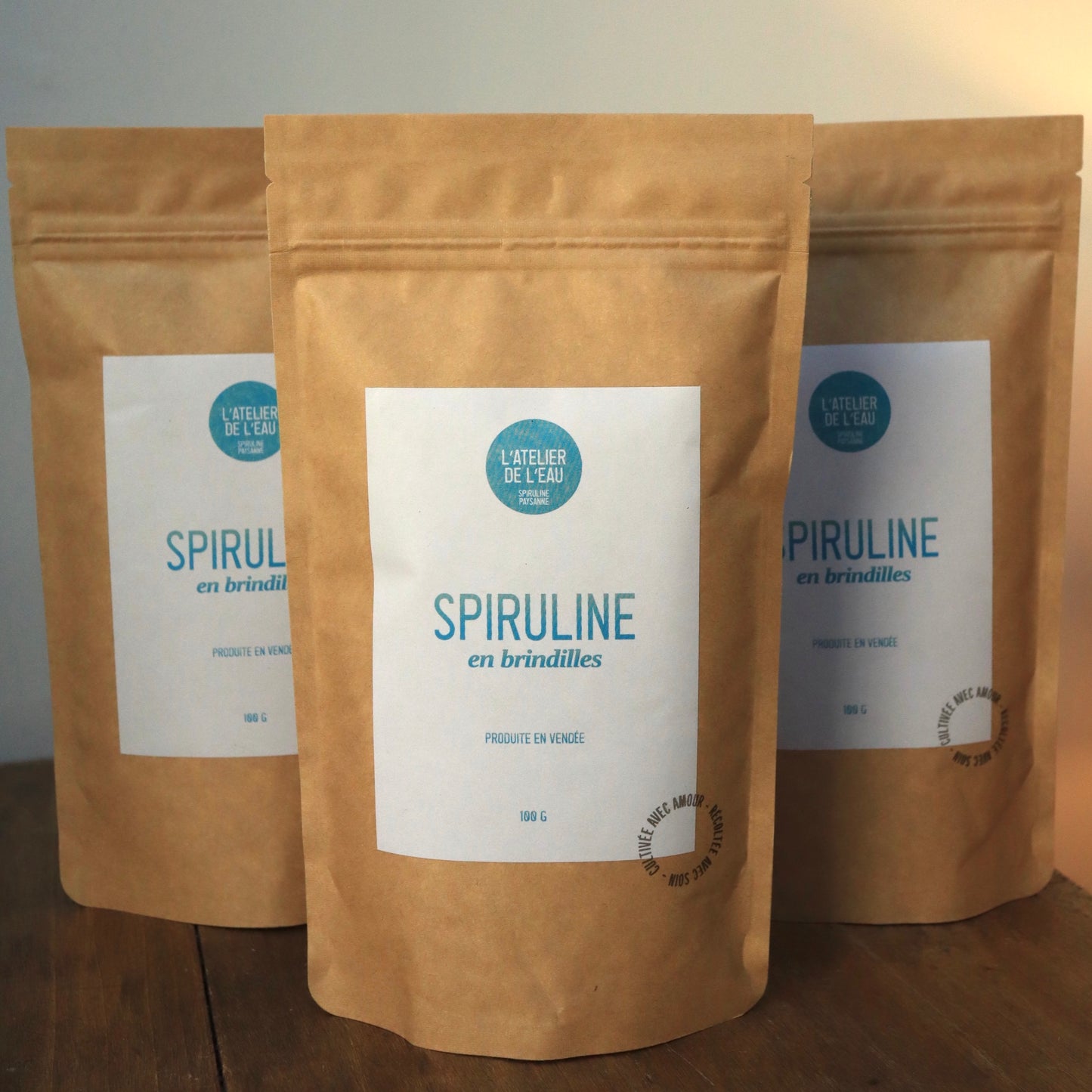 LA SPIRULINE EN BRINDILLES - 3 x 100g