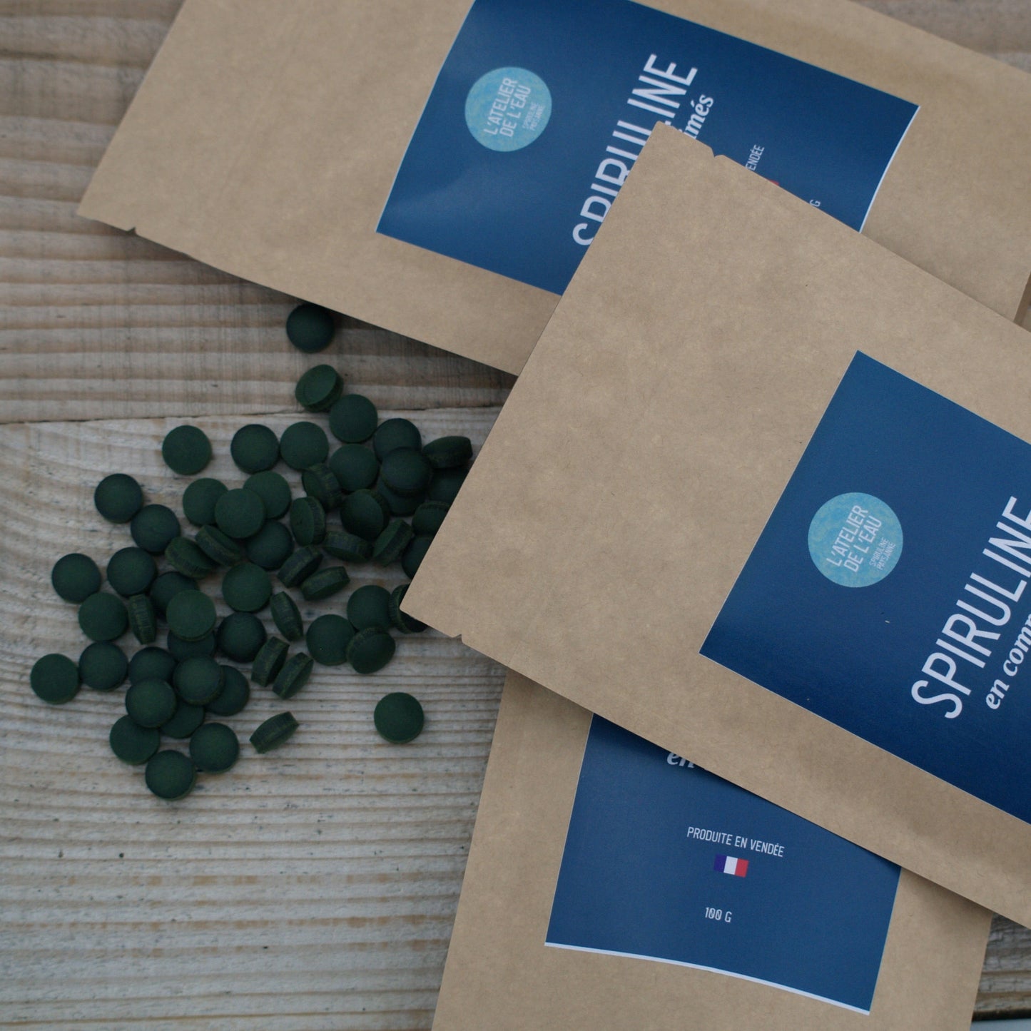 LA SPIRULINE EN COMPRIMES - 100g